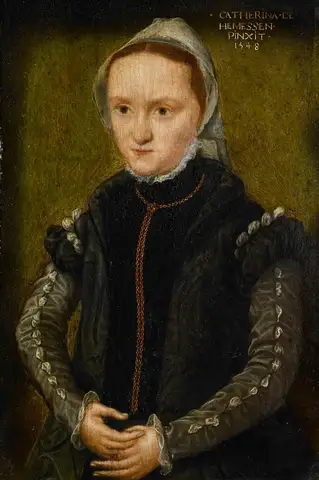 Portrait of a Woman by Catharina van Hemessen