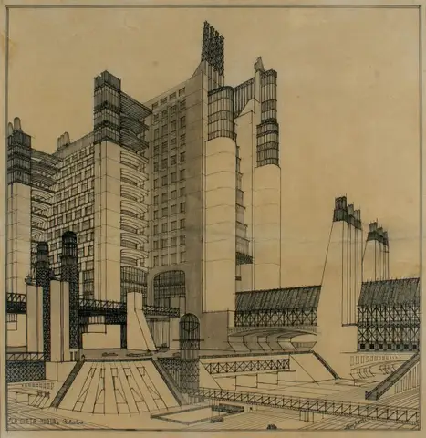 The New City by Antonio Sant'Elia