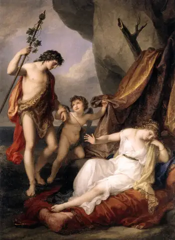Bacchus and Ariadne by Angelica Kauffmann
