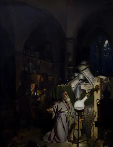 The Alchemist by Joseph Wright of Derby