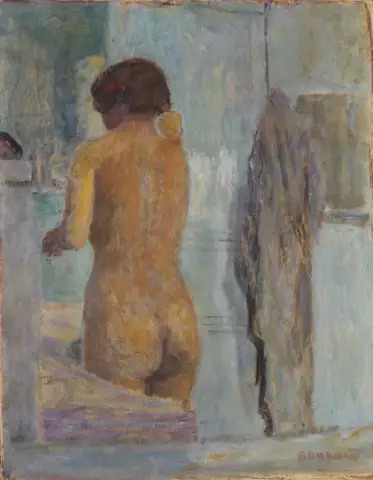 Bathing Woman, Seen from the Back by Pierre Bonnard