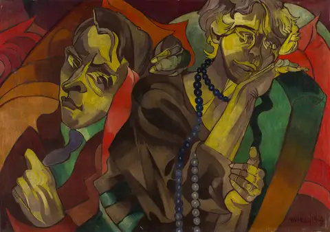 Two Heads by Stanisław Ignacy Witkiewicz