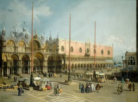 The Square of St Mark's, Venice by Canaletto