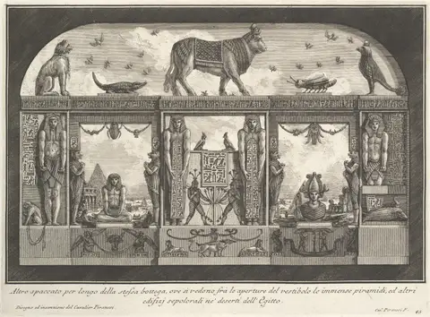 Caffè degli Inglesi by Giovanni Battista Piranesi