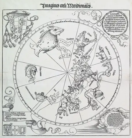 The Celestial Globe — Southern Hemisphere by Albrecht Dürer