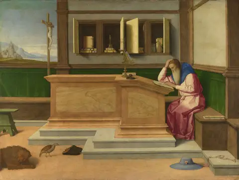 Saint Jerome in his Study by Vincenzo Catena