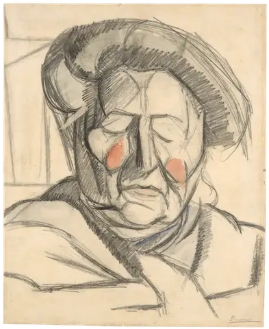 The Artist's Mother by Umberto Boccioni