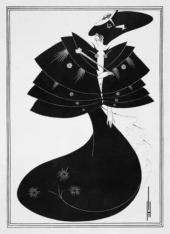 Salomé, Plate 6 by Aubrey Beardsley