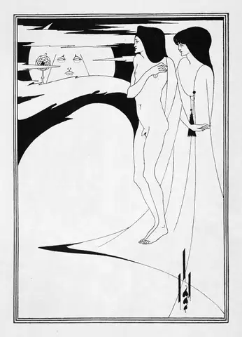 Salomé, Plate 1 by Aubrey Beardsley