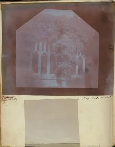 Detail of the Cloisters at Lacock Abbey by William Henry Fox Talbot