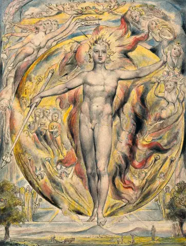 The Sun at his Eastern Gate by William Blake