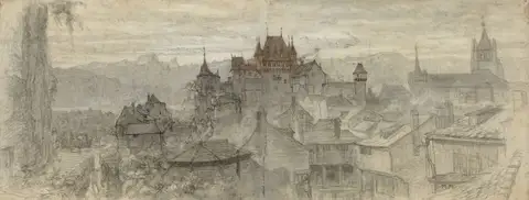 View of Lausanne II by Matthijs Maris