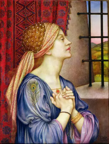 The Prisoner by Evelyn De Morgan