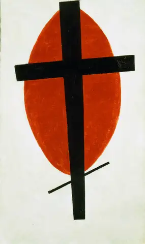 Mystic Suprematism by Kazimir Malevich