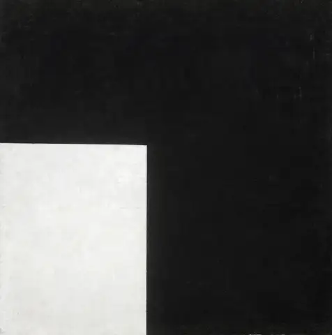 Black and White, Suprematist Composition by Kazimir Malevich