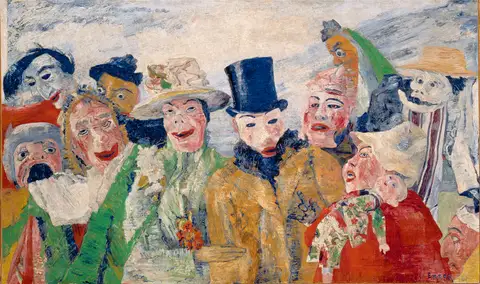 The Intrigue by James Ensor