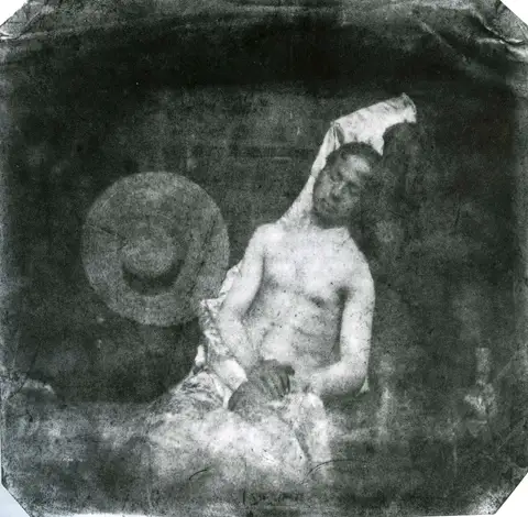 Self-Portrait as Drowned Man by Hippolyte Bayard