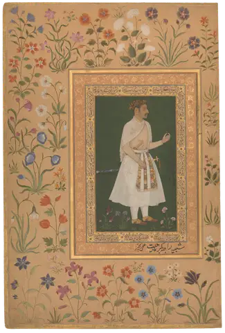 Portrait of Raja Bikramajit by Bichitr