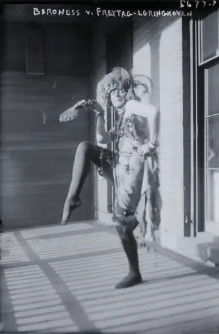 Self-portrait as a dancer by Elsa von Freytag-Loringhoven