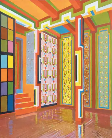 Exhibition Space Wallpapers by Wenzel Hablik