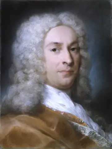 Portrait of a Gentleman by Rosalba Carriera