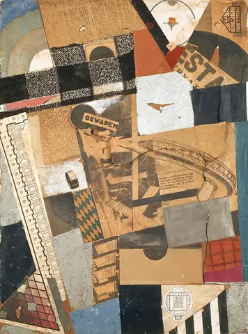 The Denaturalized Material, Destruction 2 by Theo van Doesburg