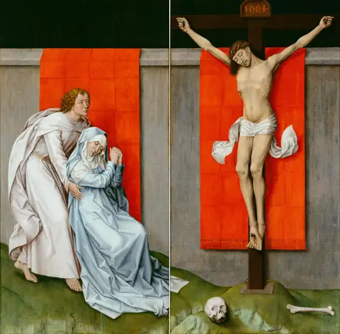 The Crucifixion, with the Virgin and Saint John the Evangelist
Mourning by Rogier van der Weyden