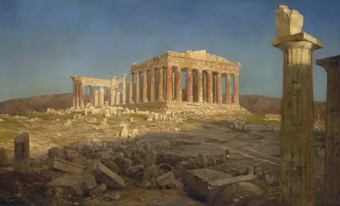The Parthenon by Frederic Edwin Church