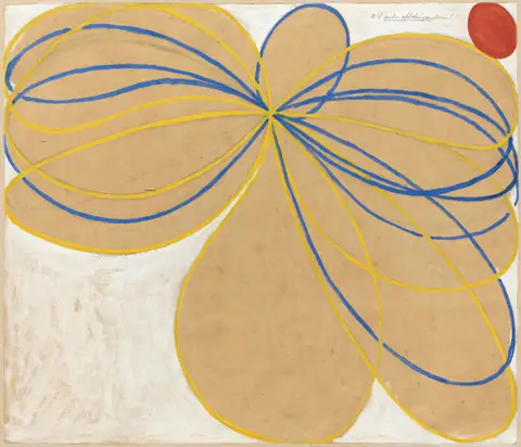 The Seven-Pointed Star No. 1 by Hilma af Klint