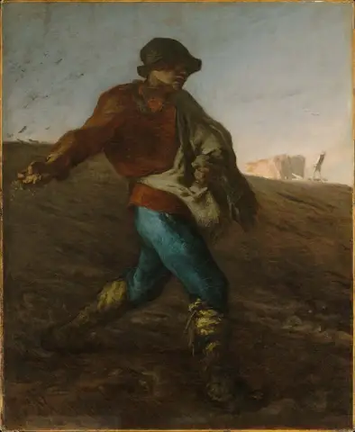 The Sower by Jean-François Millet