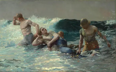 Undertow by Winslow Homer