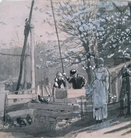 Spring (Women and Men at Well) by Winslow Homer