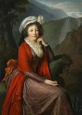 Portrait of Countess Maria Theresia Bucquoi, née Parr by Élisabeth Vigée Le Brun