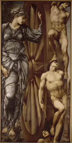 The Wheel of Fortune by Edward Burne-Jones