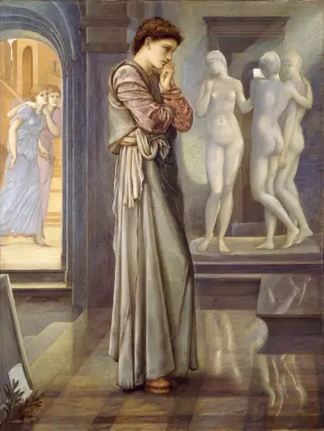 Pygmalion and the Image — The Heart Desires by Edward Burne-Jones