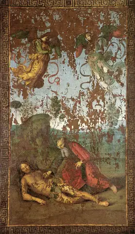The Creation of Eve from Adam by Raphael Sanzio