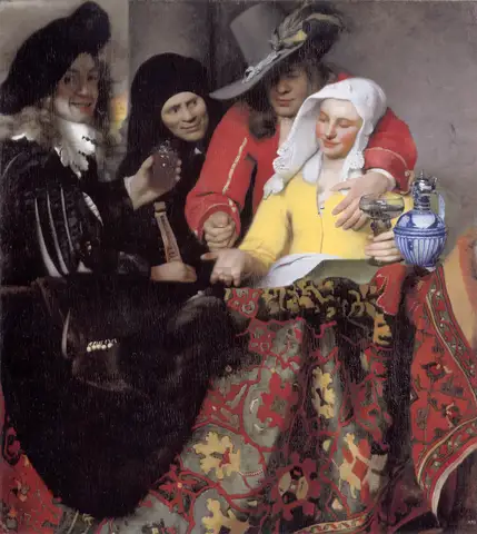 The Procuress by Johannes Vermeer