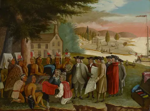 Penn's Treaty with the Indians by Edward Hicks