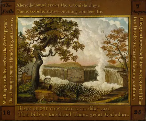 The Falls of Niagara by Edward Hicks