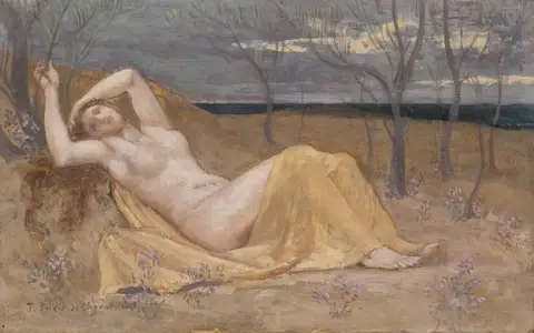 Tamaris by Pierre Puvis de Chavannes