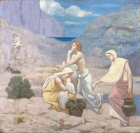 The Shepherd's Song by Pierre Puvis de Chavannes