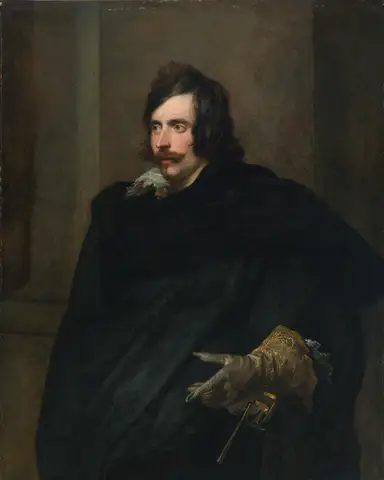 Portrait of a Man with a Gloved Hand by Anthony van Dyck