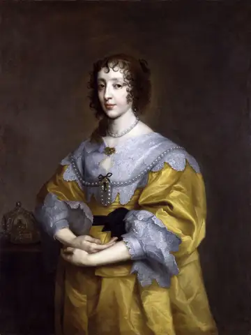 Henrietta Maria by Anthony van Dyck