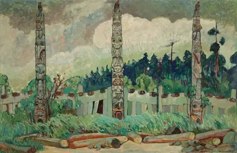 Tanoo, Queen Charlotte Island by Emily Carr