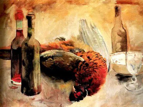 The Pheasant by Cristóbal Rojas Poleo