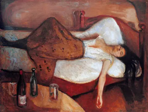 The Day After by Edvard Munch