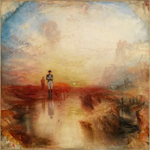 War. The Exile and the Rock Limpet by Joseph Mallord William Turner