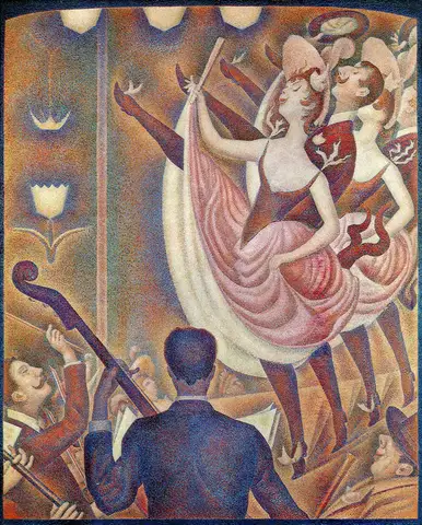 Chahut by Georges Seurat
