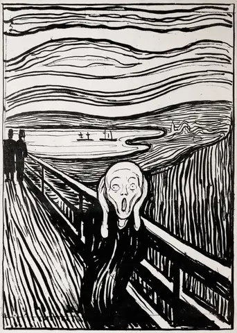 The Scream by Edvard Munch