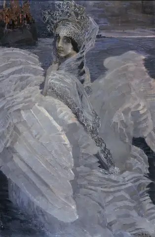 Swan Princess by Mikhail Vrubel